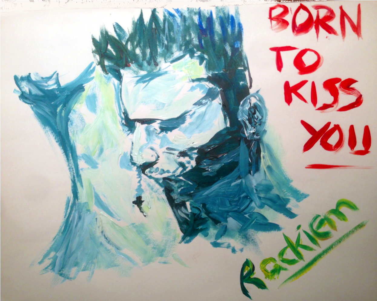 "i Was Born To Kiss You" Https - Visual Arts (1920x1080), Png Download