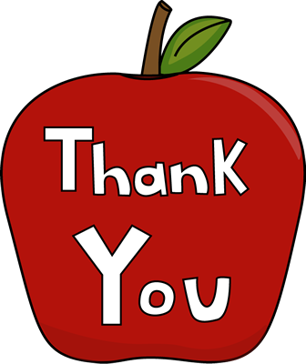 Teacher Thank You Clipart (336x400), Png Download