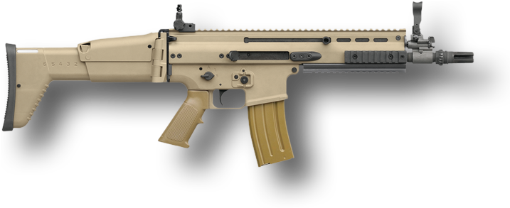Chambered For The High Velocity - Scar Light (730x330), Png Download