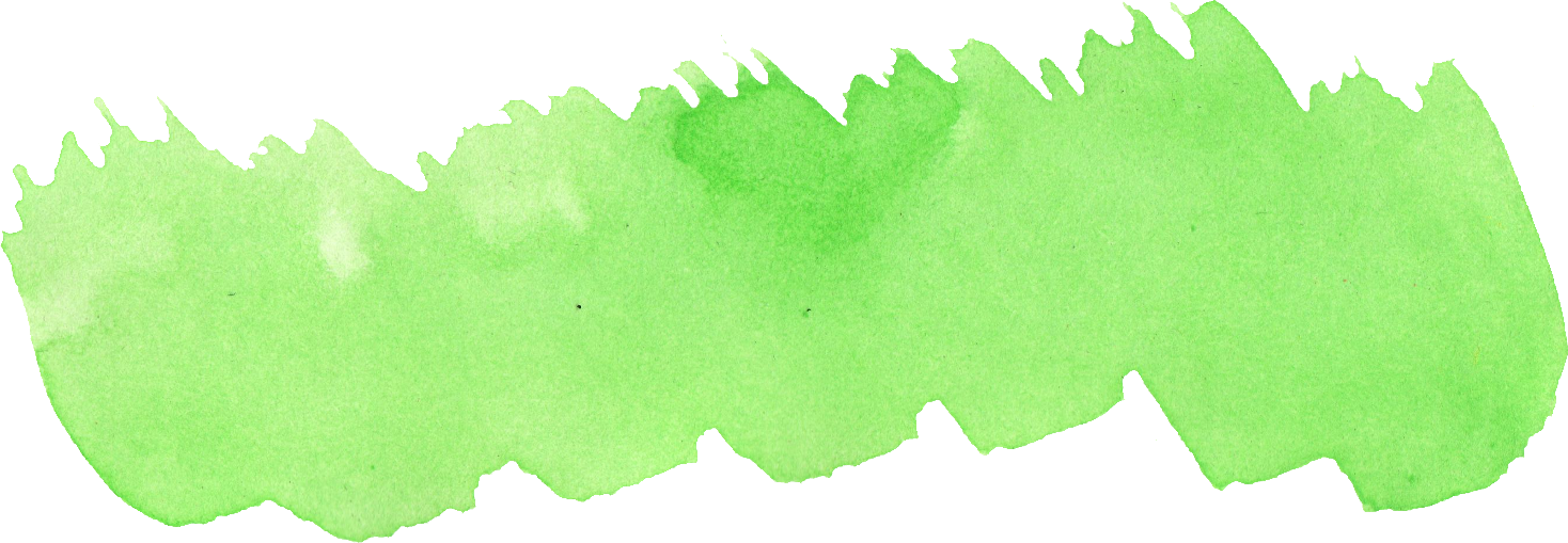 Green Watercolor Png - Brush Stroke Clipart Png (1468x509), Png Download