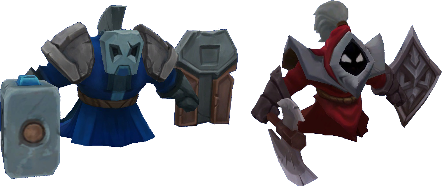 Minions Transparent League Legends - League Of Legends Minions (1516x640), Png Download
