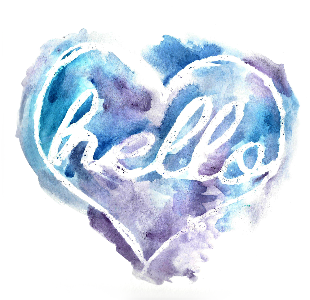 3 Ways To Get White With Watercolor Wax - Heart (1000x970), Png Download