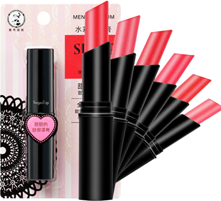 Lightbox Moreview - Mentholatum Sugar Lip By Water Color (3 G) (800x800), Png Download