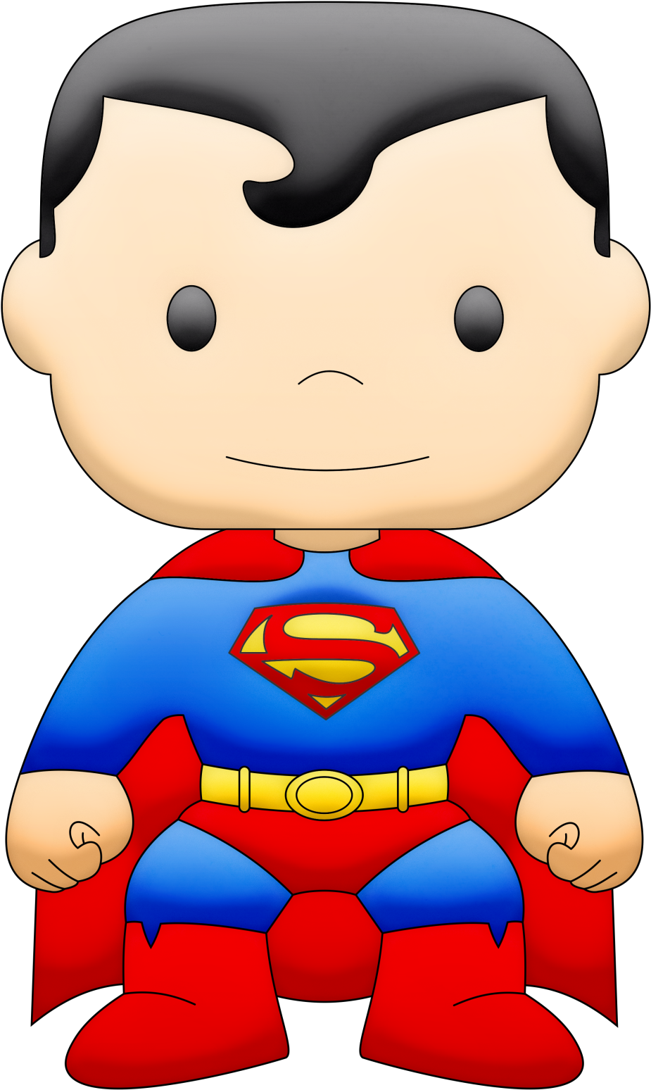 Millycath Dulcinha - Superman Kids Clipart (286x469), Png Download