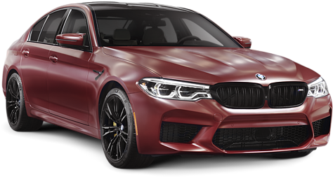 Picture Transparent Bmw Drawing M5 - Burgundy Bmw 5 Series 2018 (600x414), Png Download
