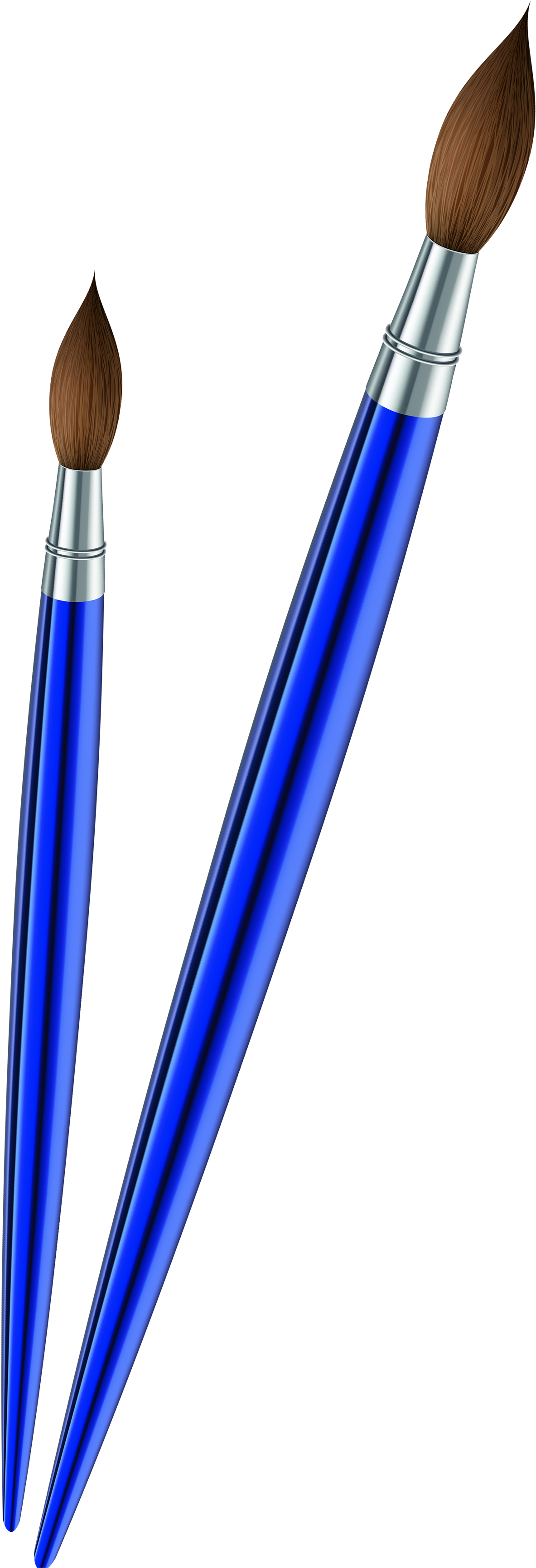 Paint Brushes Png Clip Art - Paintbrush (1321x3500), Png Download