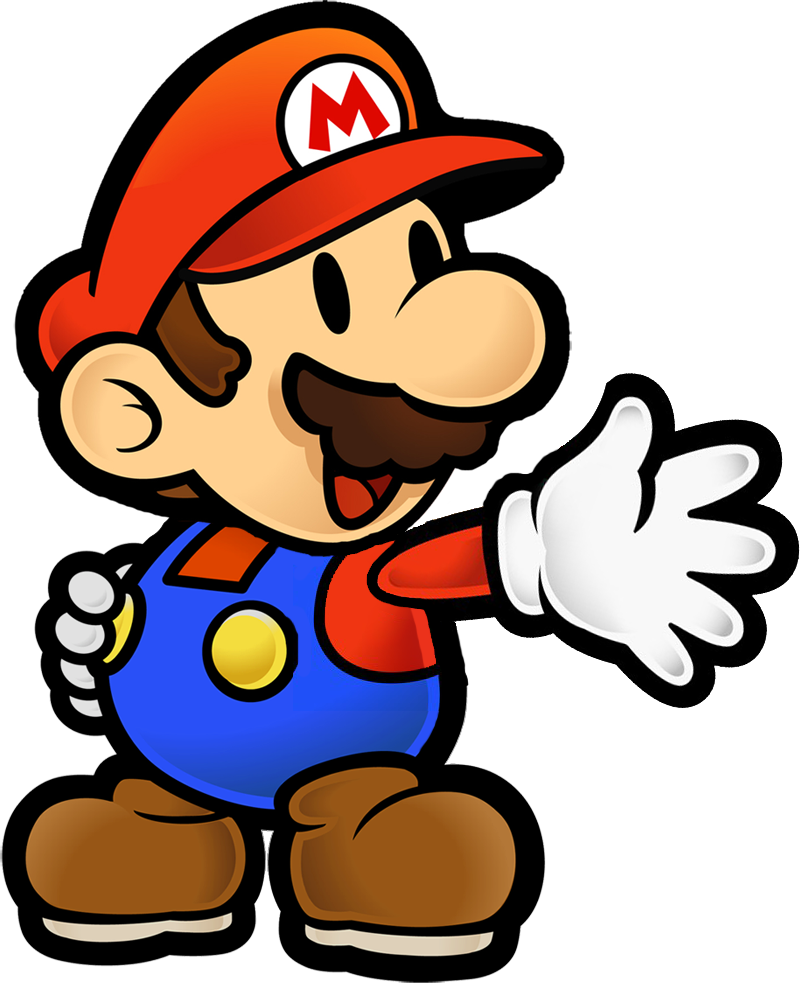 Paper Mario - Paper Mario Png (800x983), Png Download