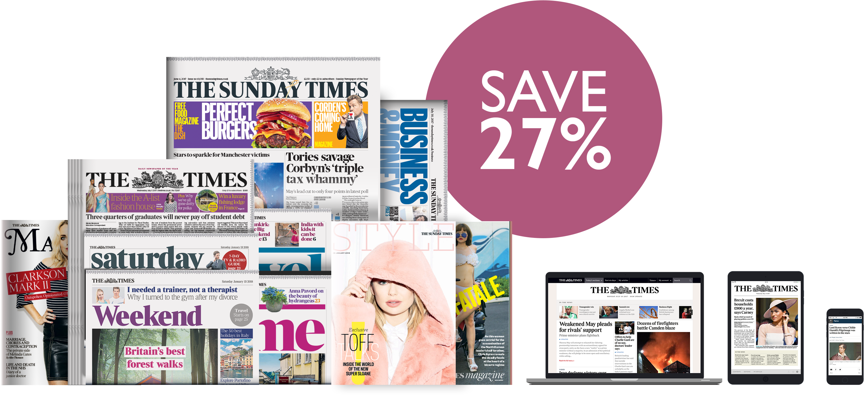 Subscribe To The Ultimate Pack - The Times (3000x1687), Png Download