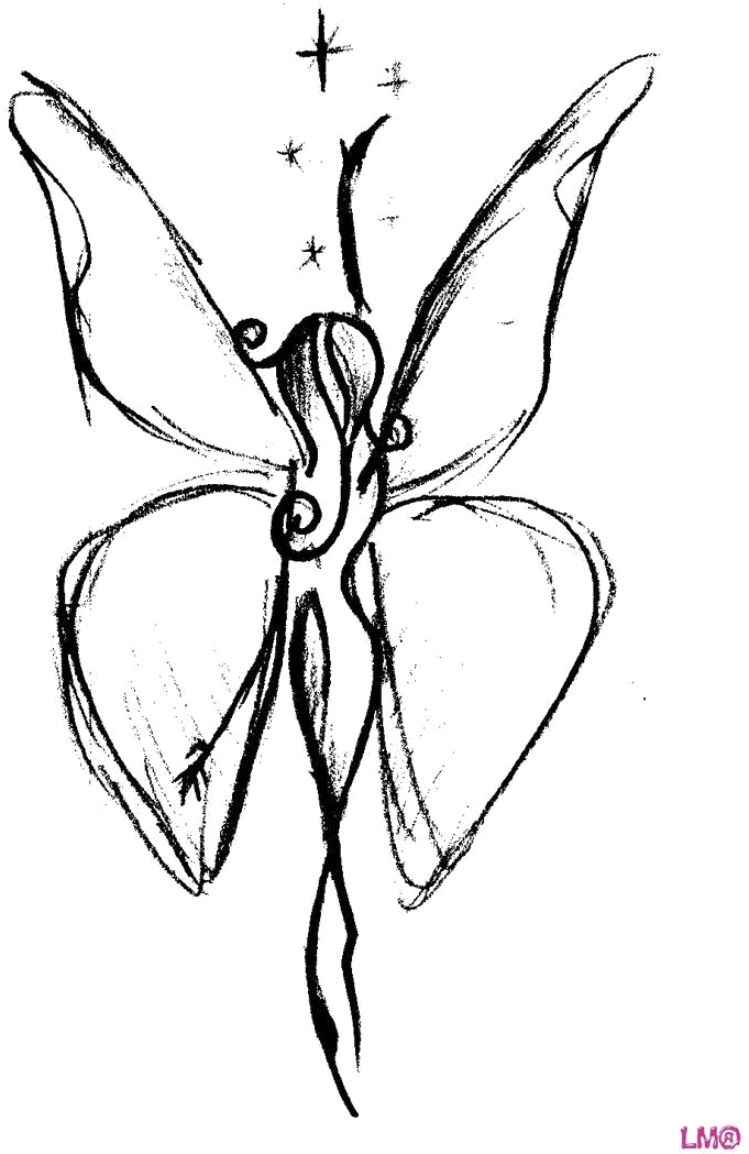 Fairy Tattoos Png Download Image - Fairy Tattoo (736x1112), Png Download
