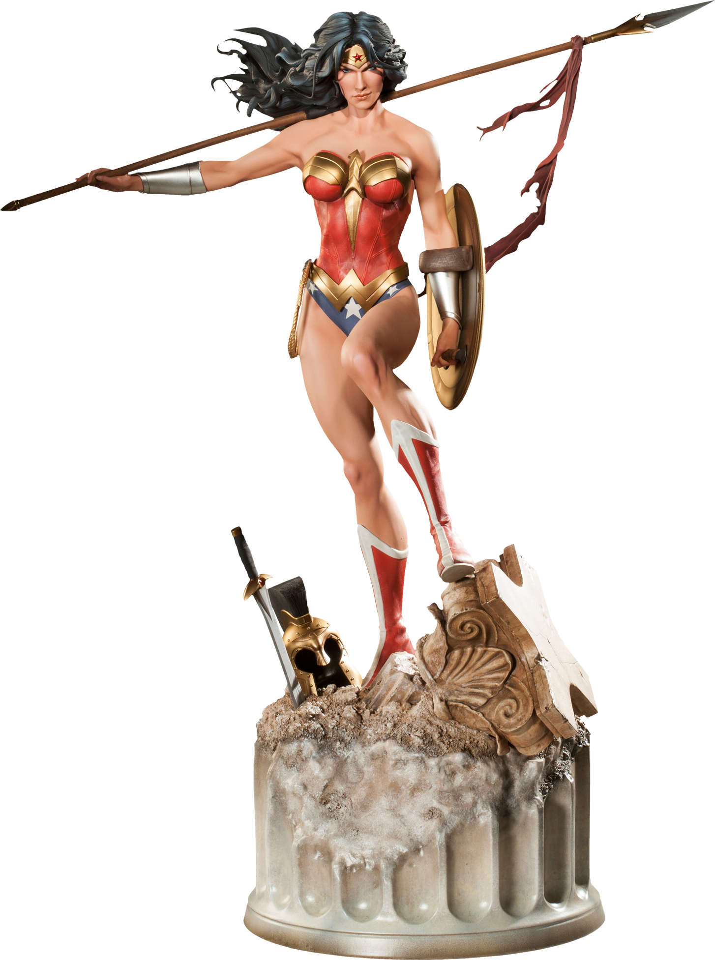 Wonder-woman - Wonder Woman - Wonder Woman Premium Format Figure (1454x1953), Png Download