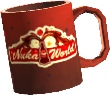 Souvenir Coffee Cup - Nuka World Mug (492x438), Png Download
