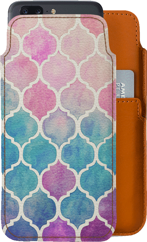 Dailyobjects Rainbow Pastel Watercolor Moroccan Real - Watercolor Moroccan (900x900), Png Download