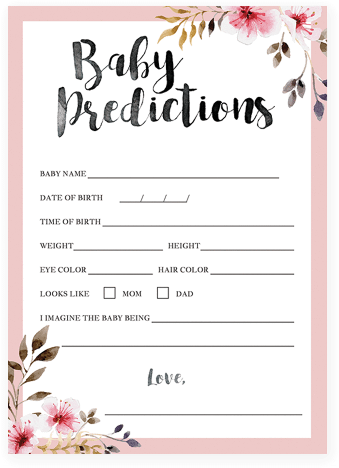 Girl Baby Shower Printables, Wishes For Baby, Watercolor - Flower Baby Shower Invitation (819x1024), Png Download