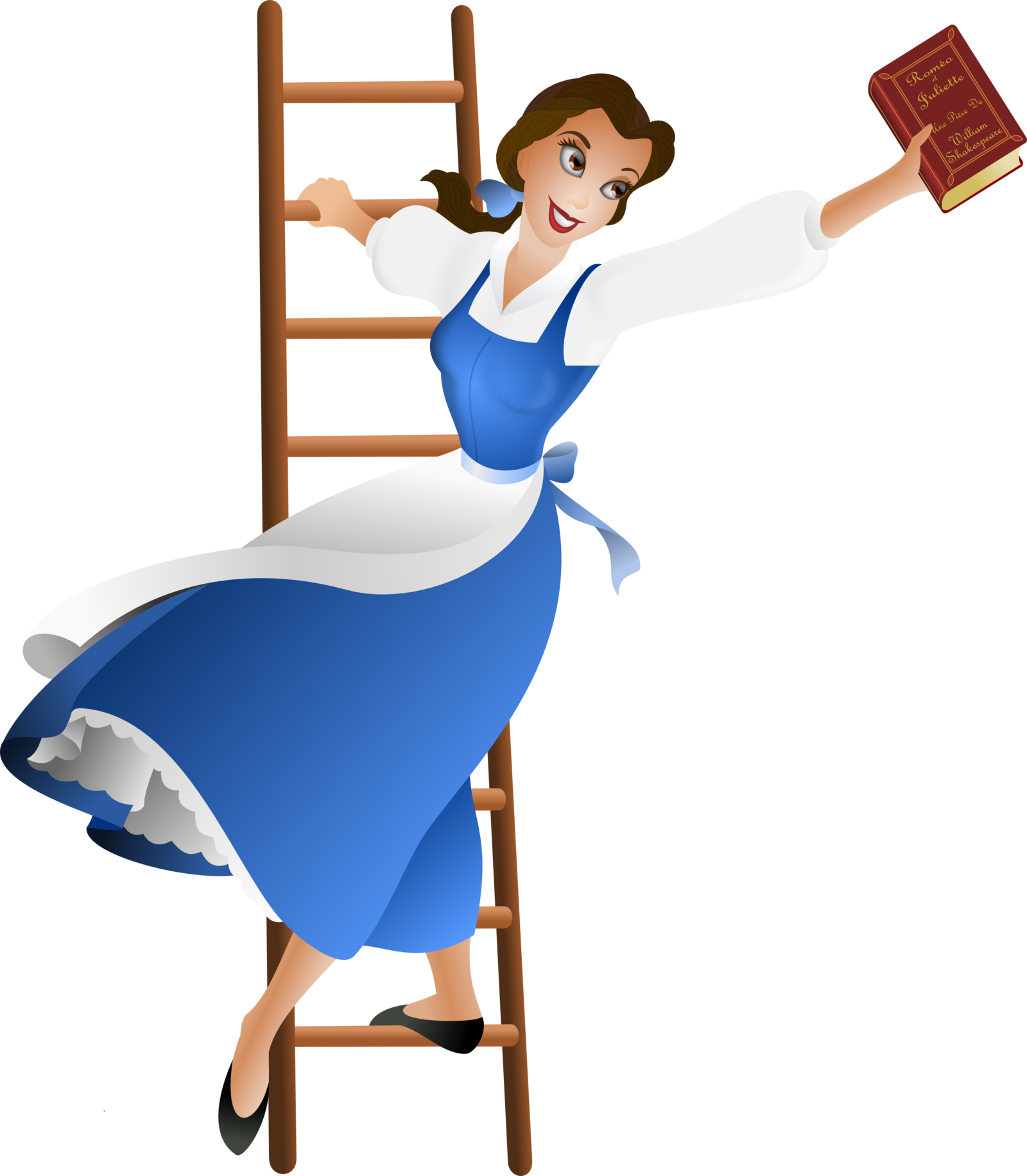 Download Hd Belle Beauty And The Beast By Beauty And The Beast Png Belle Transparent Png Image Nicepng Com