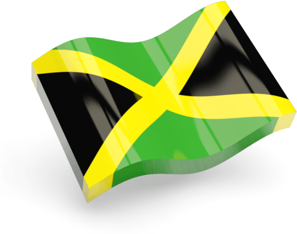 Jamaica Flag Icon Wave - Jamaica Flag Icon Png (640x480), Png Download