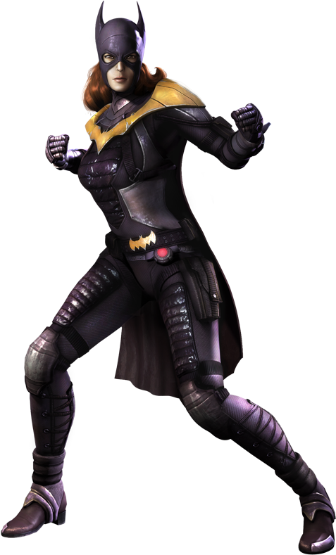 Batgirl - Bat Girl Character (590x856), Png Download