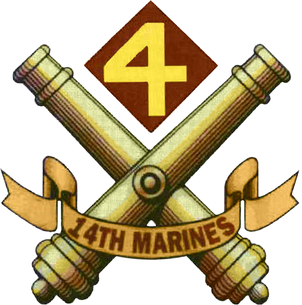 14th Marine Regiment United States Png Logo - 14th Marines (600x606), Png Download