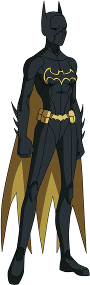 Dc Verse Batgirl - Vixen Cw Black Canary (208x582), Png Download