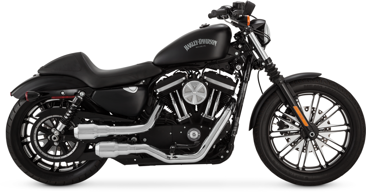 Harley Davidson Motorcycle Png - Harley Davidson Fxdr Black (1200x689), Png Download