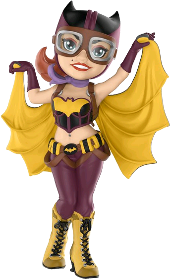 Batgirl Rock Candy - Dc Bombshells Batgirl Rock Candy (600x600), Png Download