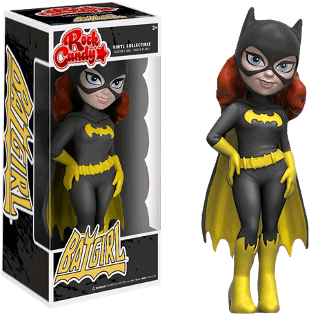 Batgirl Grey Costume 5” Rock Candy Vinyl Figure - Funko Rock Candy Batgirl (600x600), Png Download