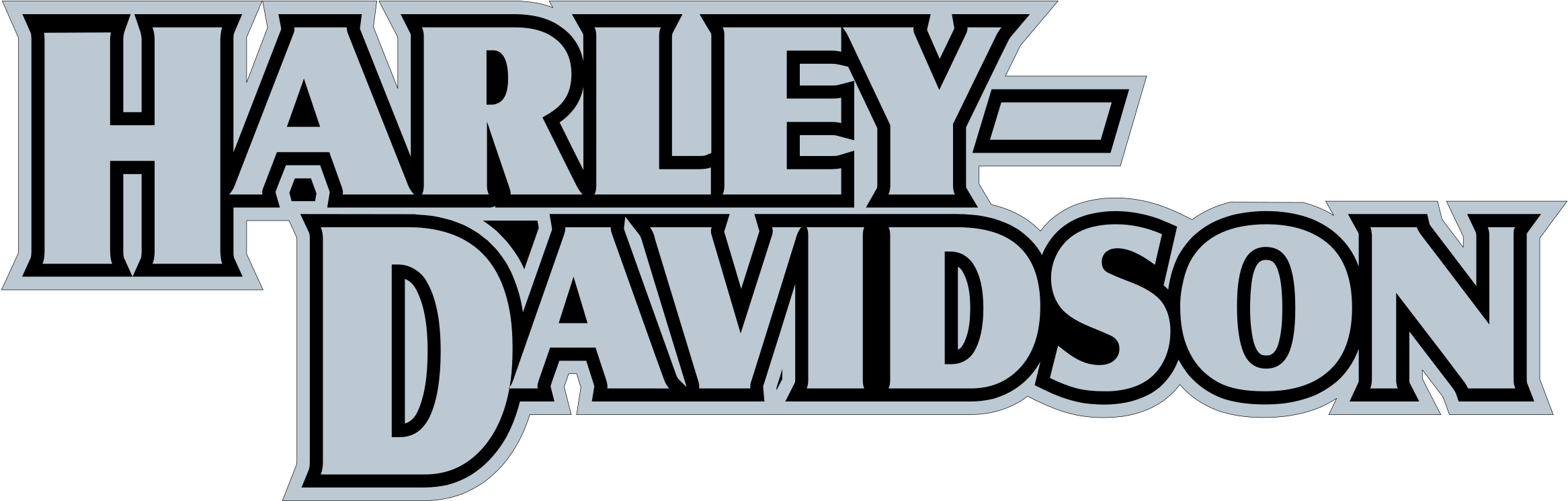 Harley Davidson Logo Png Transparent - Harley Davidson .eps (2400x2400), Png Download