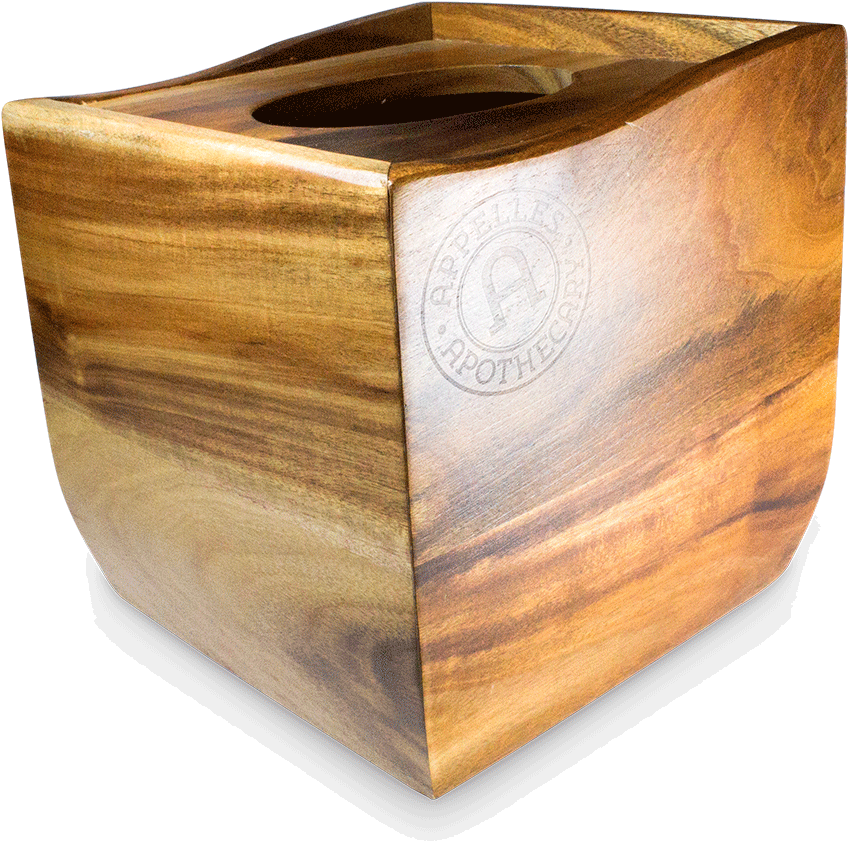 Acacia Wood Tissue Box - Wood Tissue Box (1000x1000), Png Download