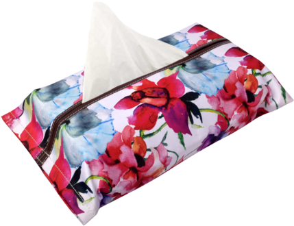 Red Watercolour Tissue Box Cover - Watercolor Painting (480x480), Png Download