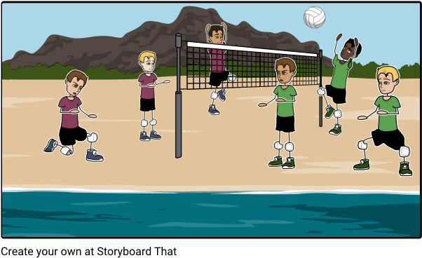 Volleyball (621x385), Png Download