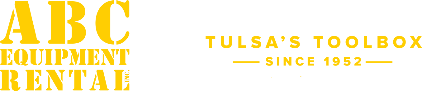 Abc Equipment Rental - Oklahoma (1395x300), Png Download