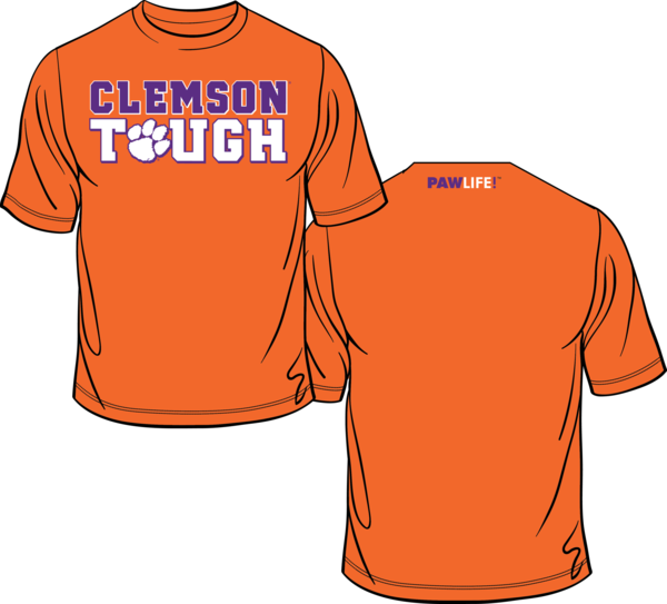 Clemson Tough: Guts And Glory Under Dabo Swinney (600x543), Png Download