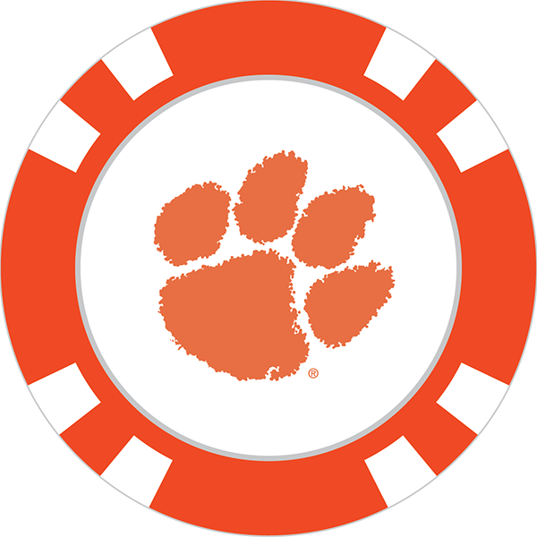 Clemson Tigers Poker Chip Ball Marker - Toronto Blue Jays Png (600x600), Png Download