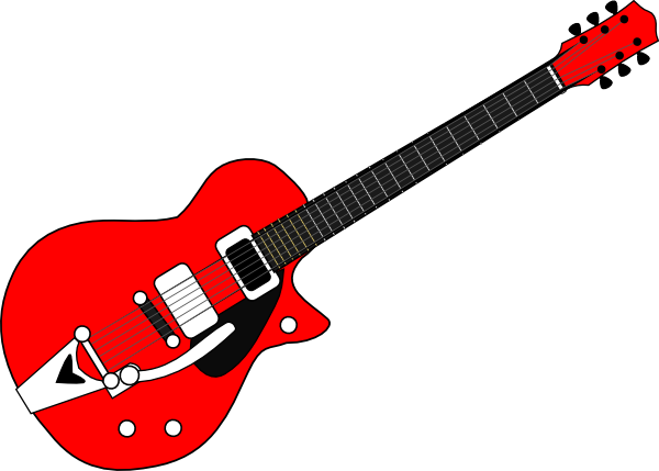 Guitar Svg Clip Arts 600 X 429 Px (600x429), Png Download