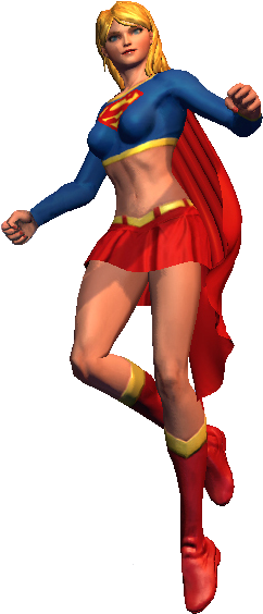 Supergirl-dcuo - Dc Universe Superman Png (575x575), Png Download