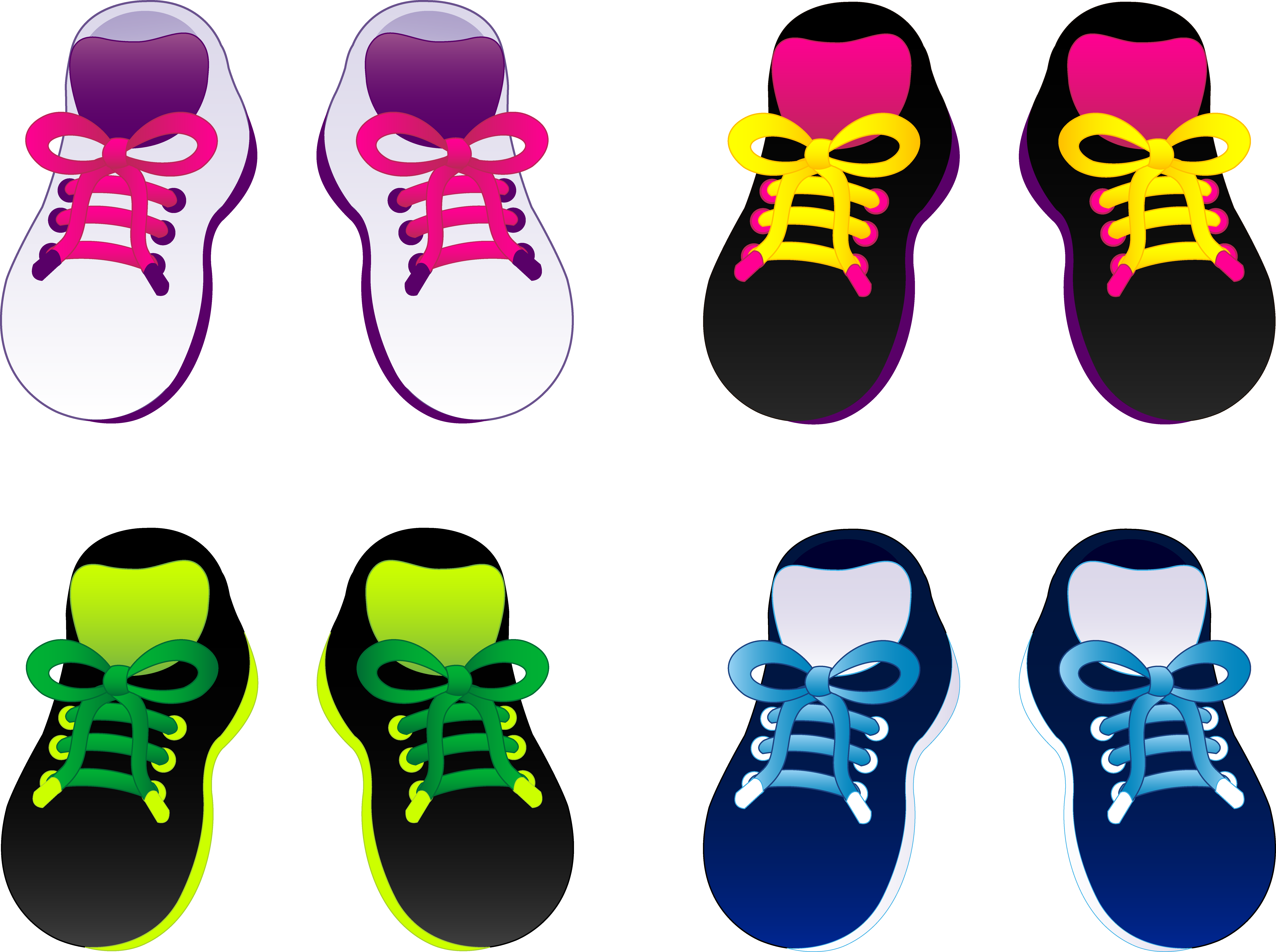 Free Shoes Cartoon (8192x6115), Png Download