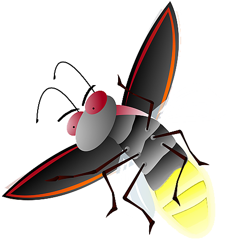 Firefly Png File - Firefly Clipart Png (498x526), Png Download