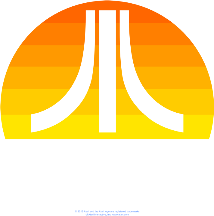 Atari Sunrise Clean Men's Regular Fit T-shirt - Woman (720x732), Png Download