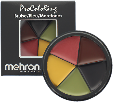 Mehron Pro Color Ring Bruise Wheel Fx Special Effect - Mehron Procolorring Bruise Paint Wheel (400x362), Png Download