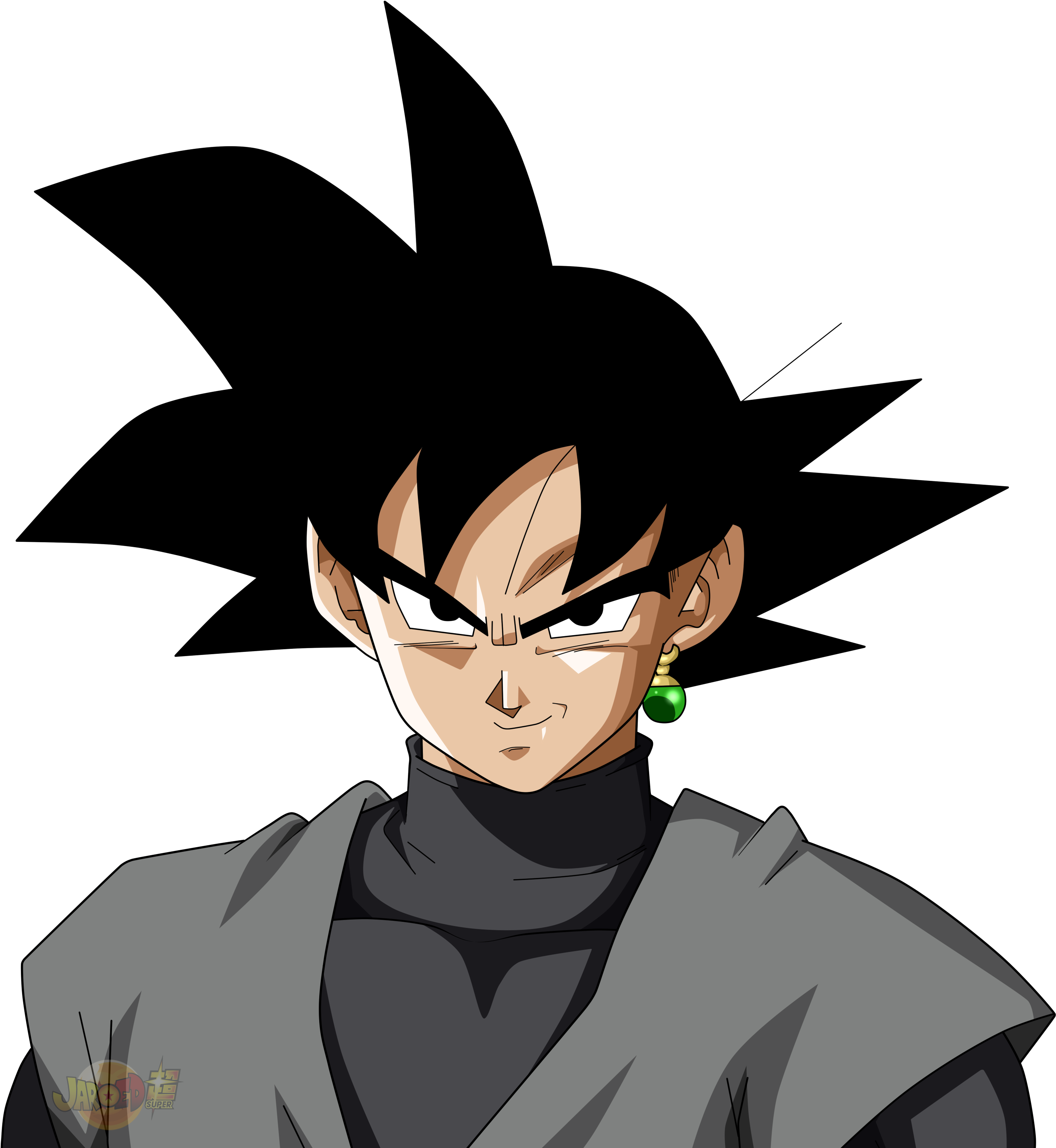 Goku Black By Jaredsongohan-dacd6mg - Goku Black Png (3060x3312), Png Download