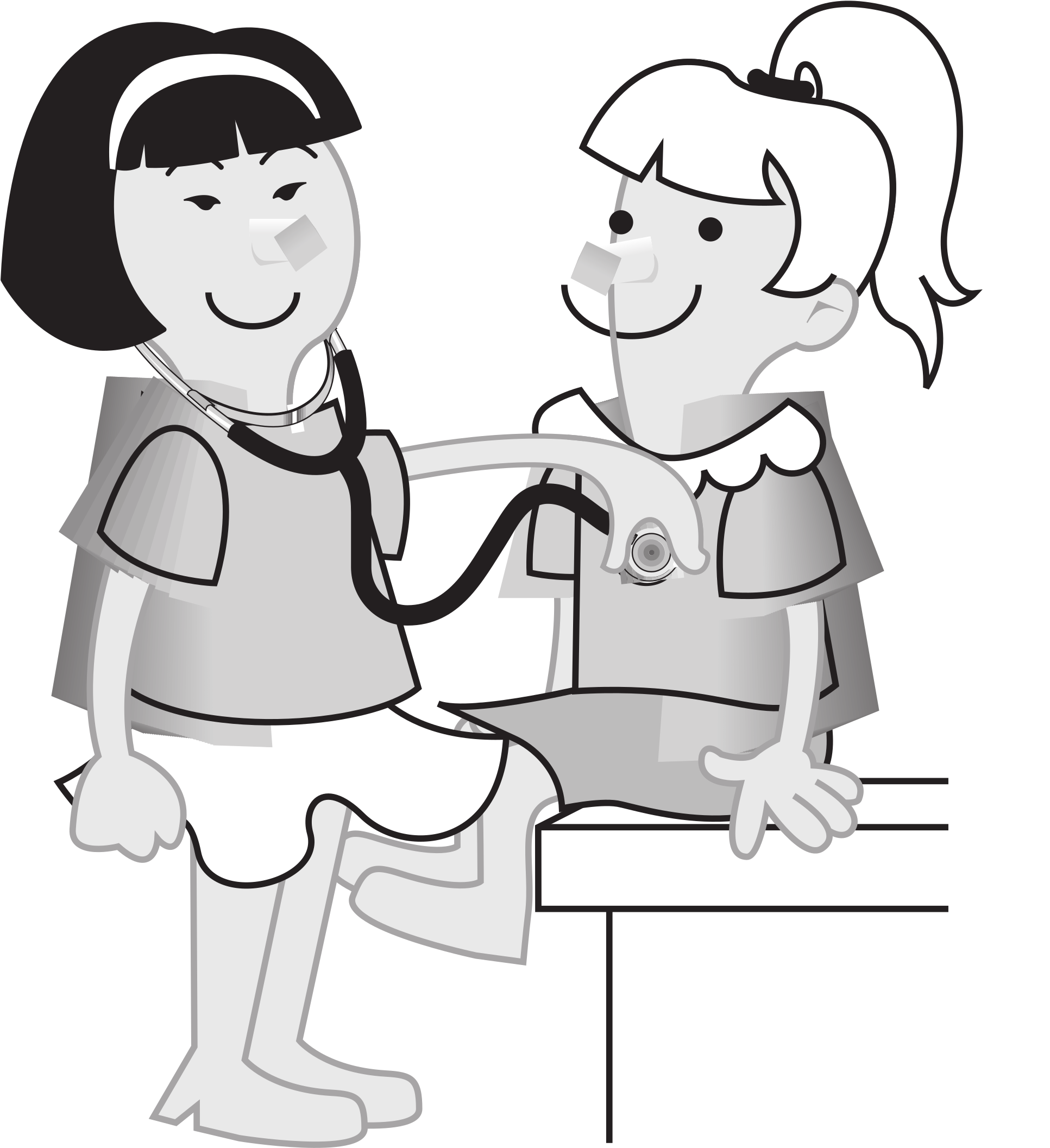 This Free Icons Png Design Of Girls Measuring Girls (2255x2400), Png Download