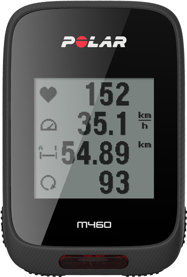 Polar M460 Cycling Computer With Heart Rate - Polar (600x600), Png Download