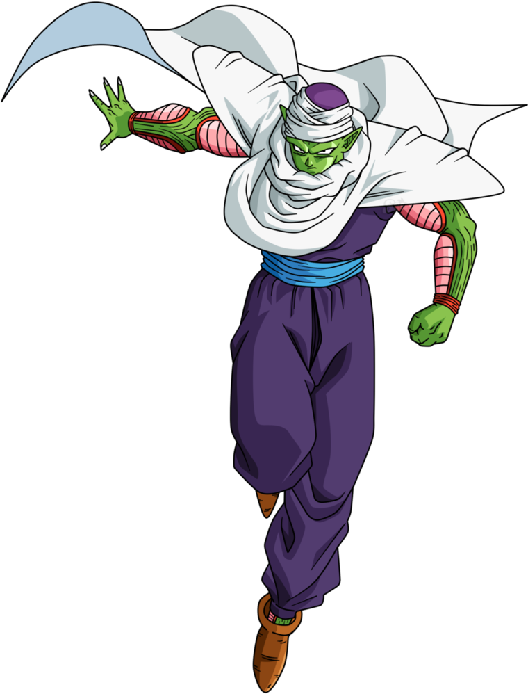 Piccolo Dragon Ball Png Banner Black And White Library - Dragon Ball Super Piccolo (759x1053), Png Download