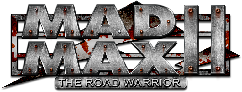 Mad - Max - Road - Warrior-plaza - Mad Max 2 Logo (800x310), Png Download