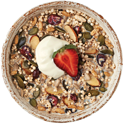 Forage Gluten Free Muesli Bowl - Gluten Free Muesli (500x500), Png Download
