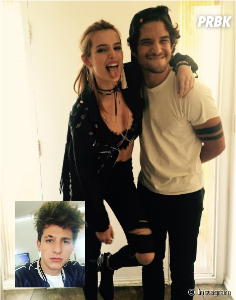 Bella Thorne, Que Namora Tyler Posey, Foi Vista Aos - Tyler Posey Bella Thorne Relationship (624x600), Png Download