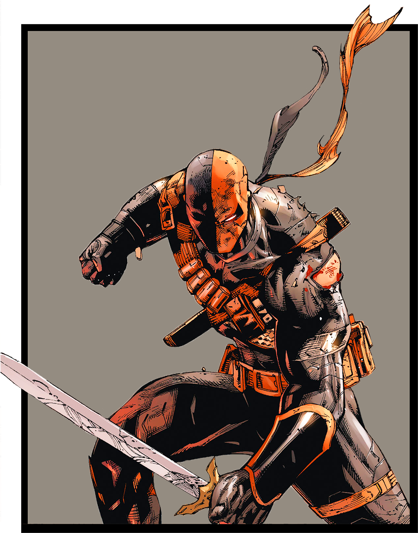 Deadstroke Deathstroke, Dc Comics, Superhero, Teen - Deathstroke Comic (540x691), Png Download