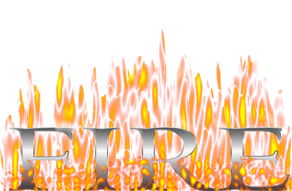 Fire And Smoke Filter Clipart Png (600x393), Png Download