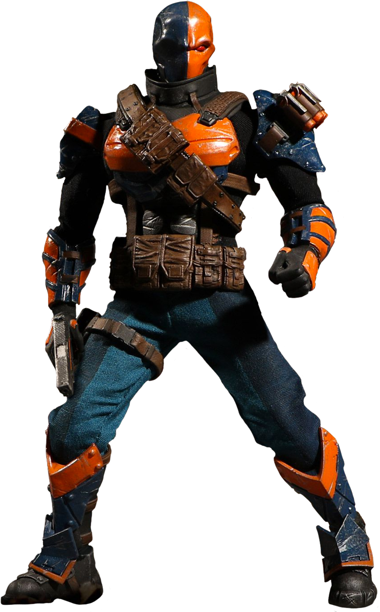 Batman - One:12 Collective Dc Comics Deathstroke Action Figure (751x1200), Png Download