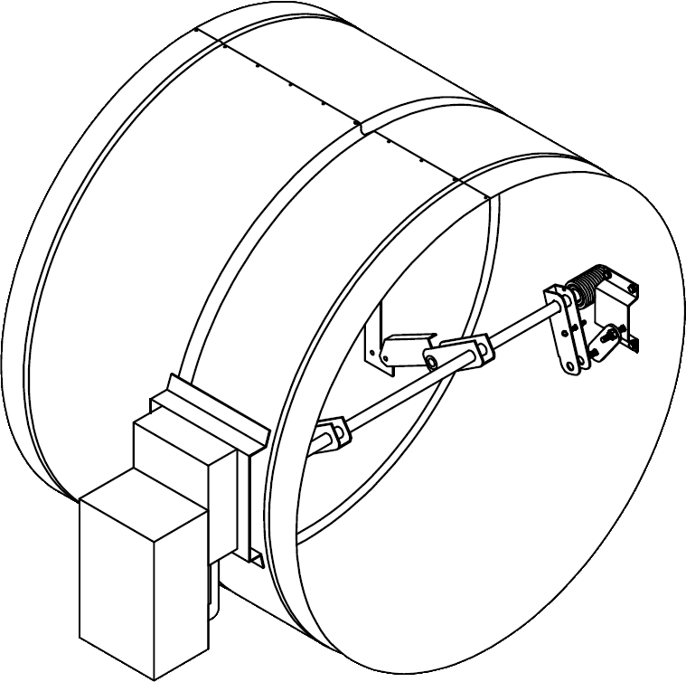 Class I True Round Fire/smoke Damper Fa1 - Stock.xchng (759x754), Png Download