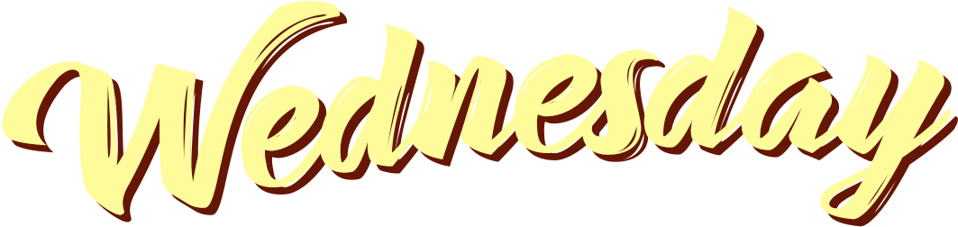 Fall Wednesday Banner Text (1920x460), Png Download